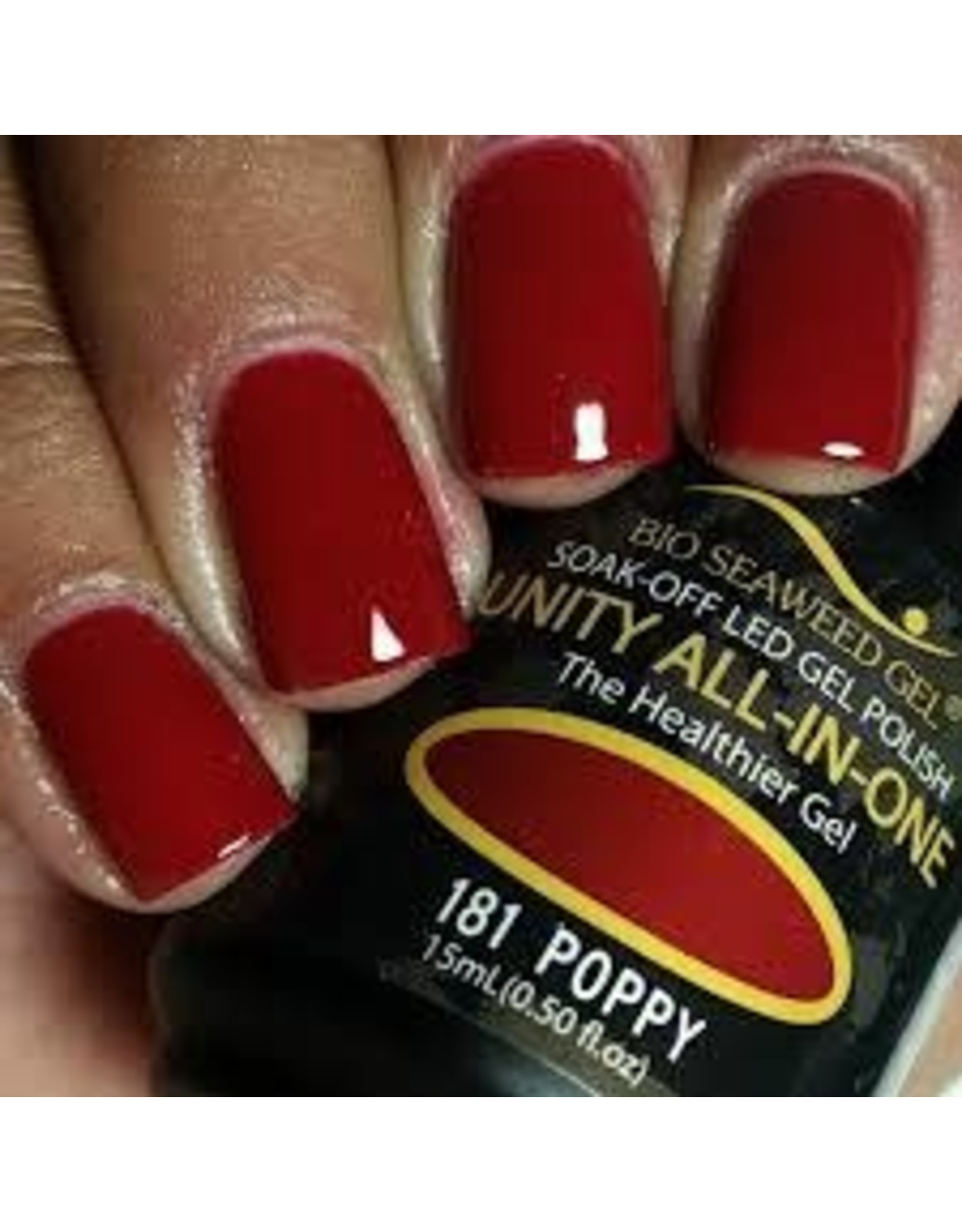 BIOSEAWEED UNITY All-In-One Gel Polish 181 Poppy