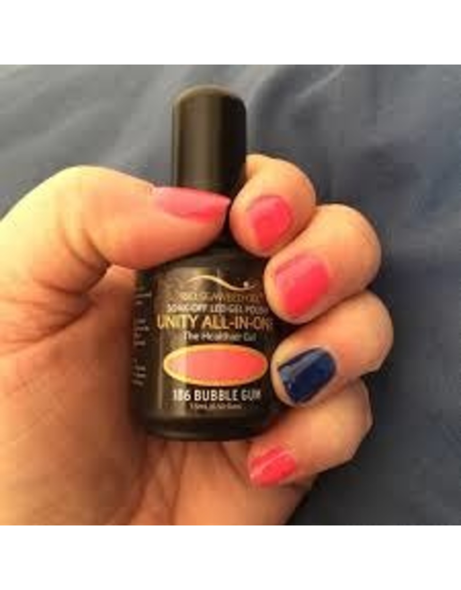 BIOSEAWEED UNITY All-In-One Gel Polish 186 Bubble Gum
