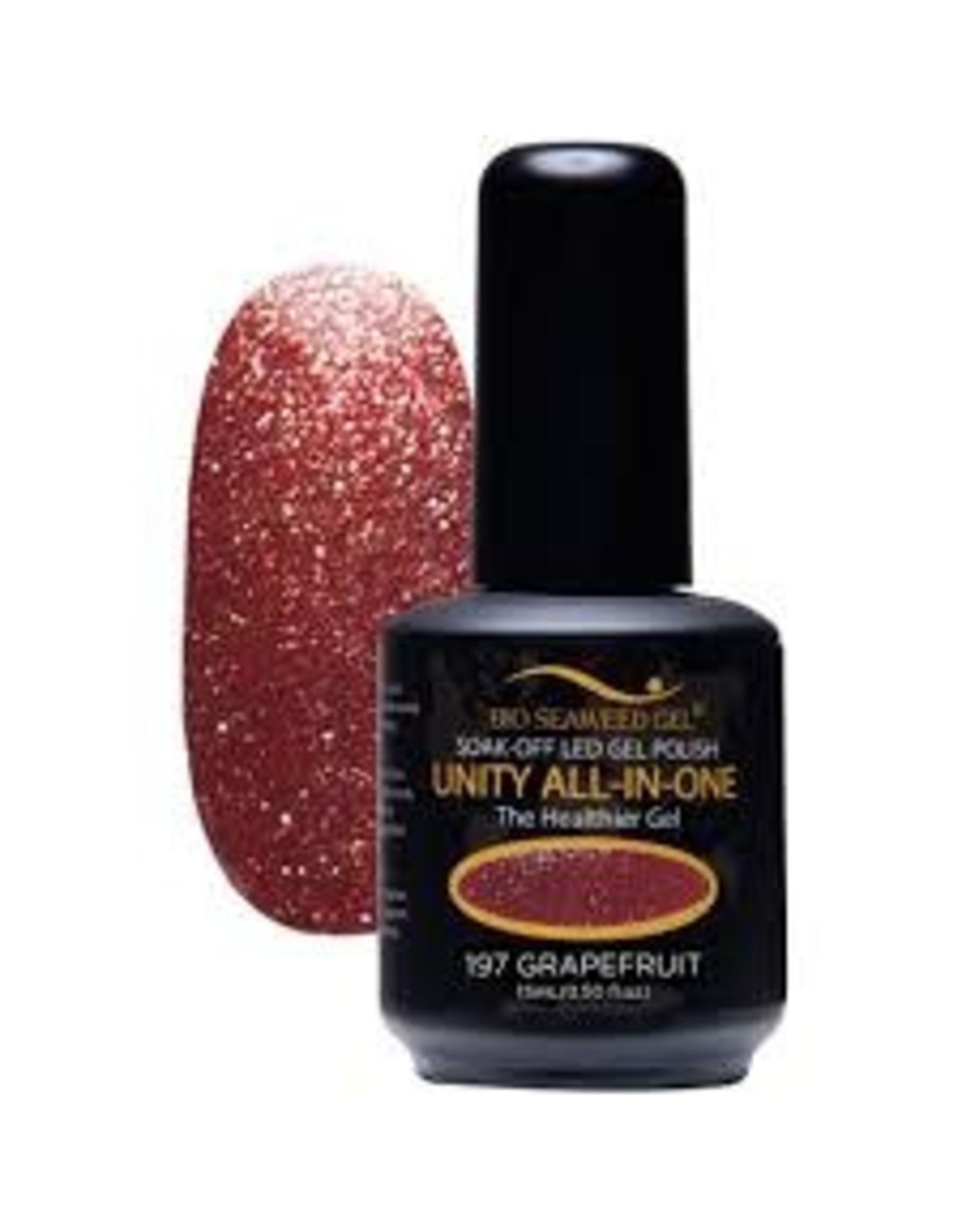 BIOSEAWEED UNITY All-In-One Gel Polish 197 Grapefruit