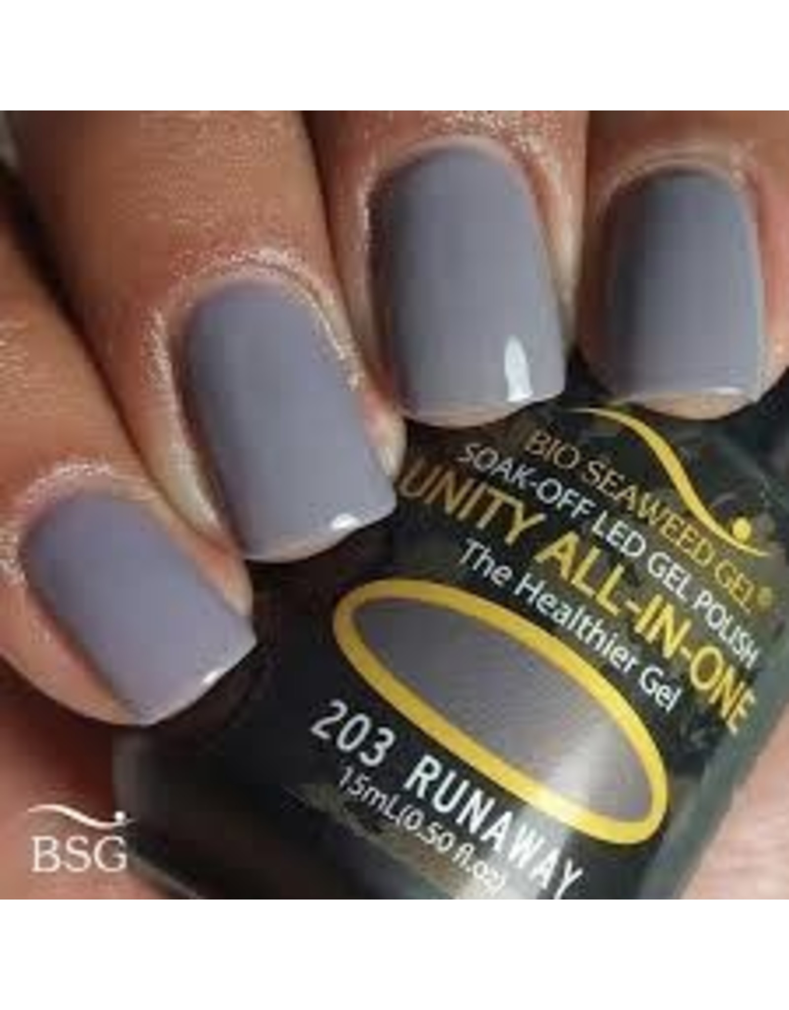 BIOSEAWEED UNITY All-In-One Gel Polish 203 Runaway