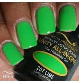 BIOSEAWEED UNITY All-In-One Gel Polish 207 Lime