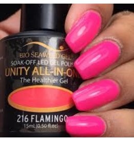 BIOSEAWEED UNITY All-In-One Gel Polish 216 Flamingo