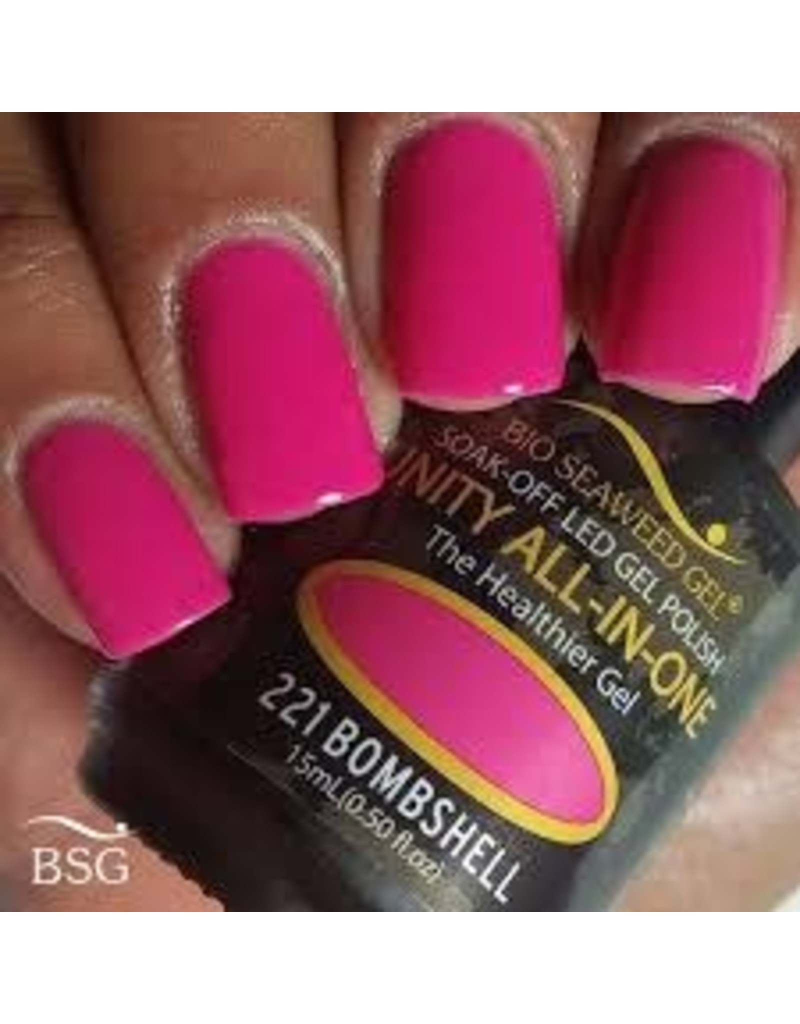BIOSEAWEED UNITY All-In-One Gel Polish 221 Bombshell