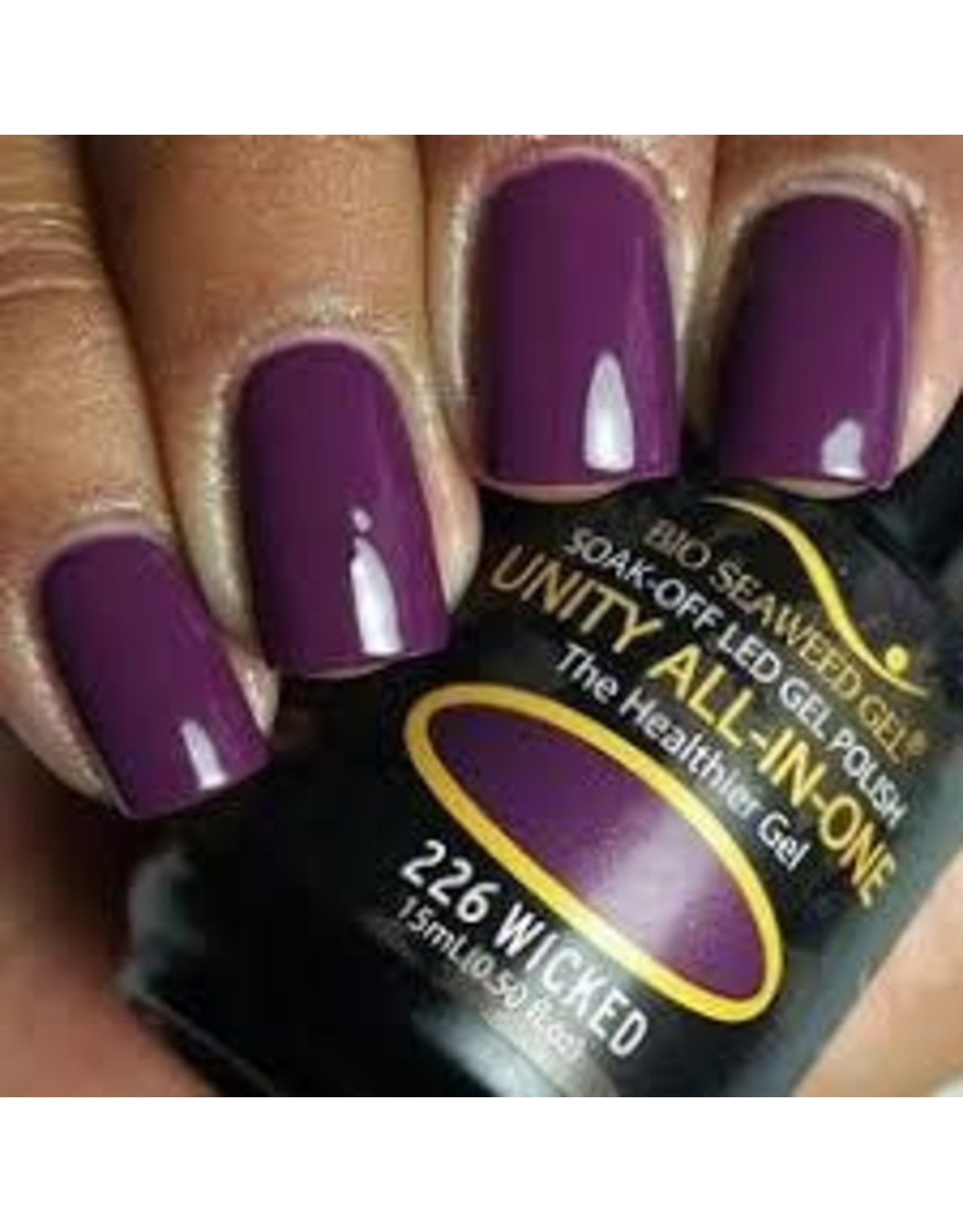 BIOSEAWEED UNITY All-In-One Gel Polish 226 Wicked