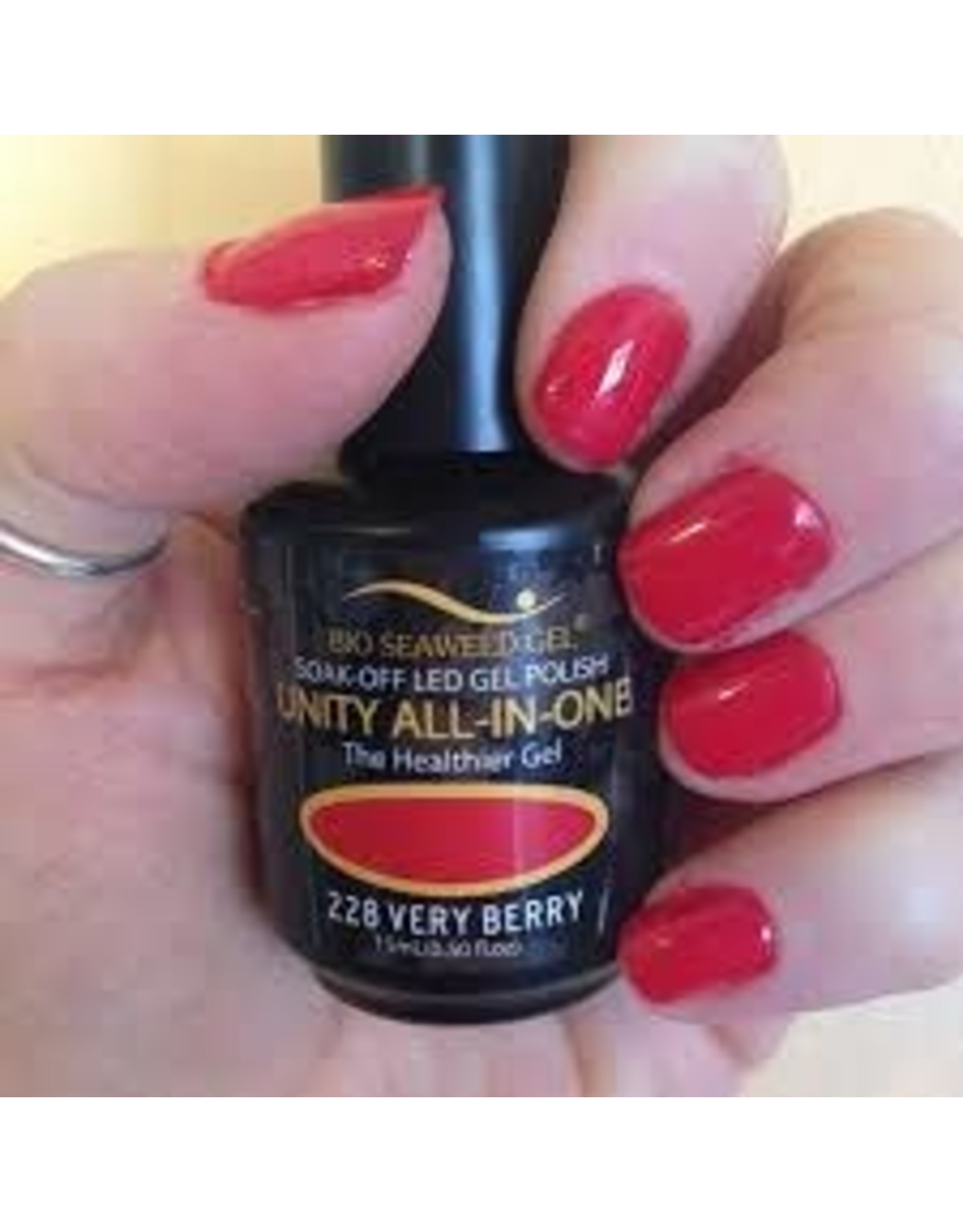 BIOSEAWEED UNITY All-In-One Gel Polish 228 Very Berry