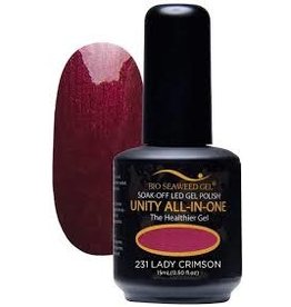 BIOSEAWEED UNITY All-In-One Gel Polish 231 Lady Crimson