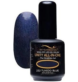 BIOSEAWEED UNITY All-In-One Gel Polish 232 Tuxedo Blue