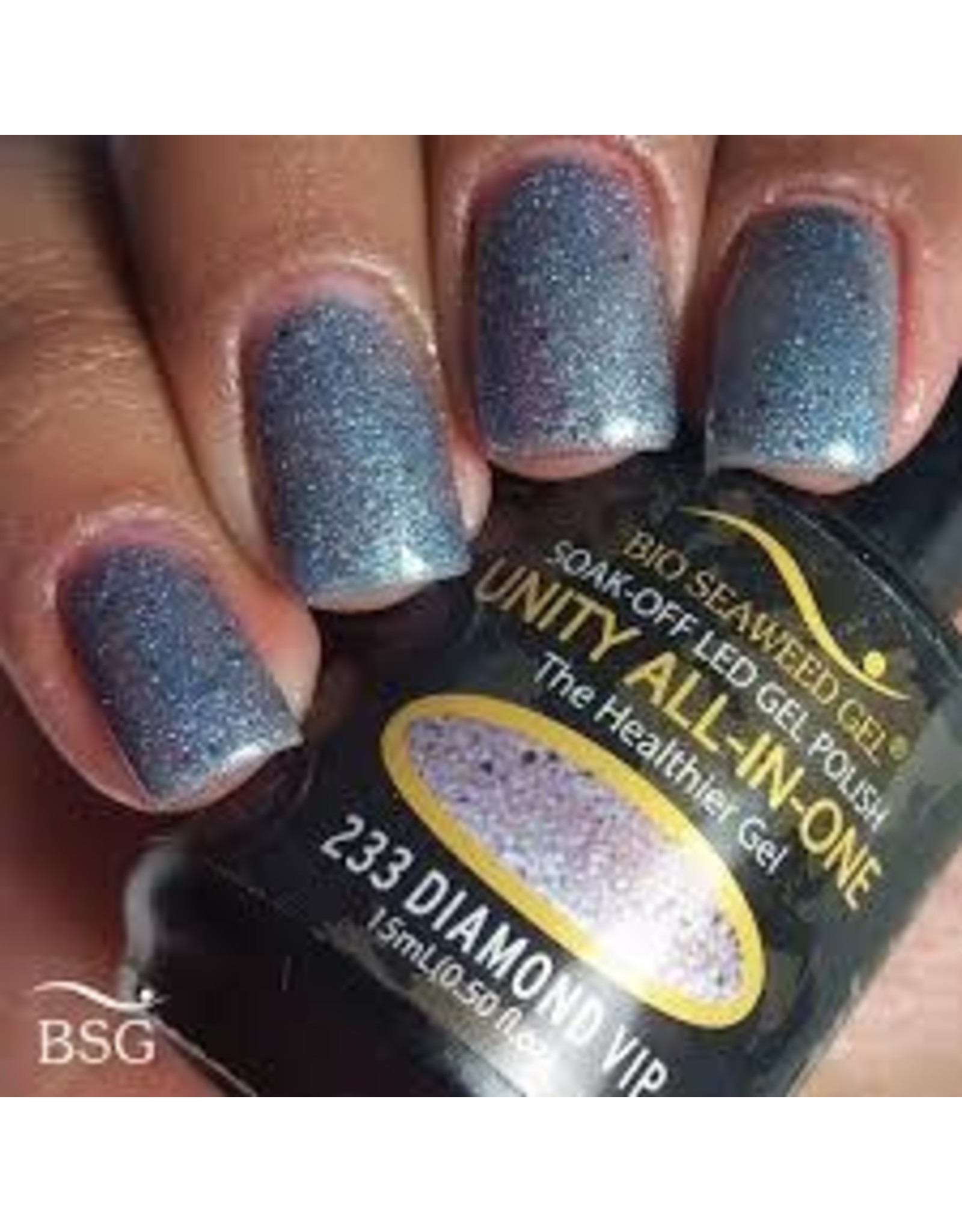 BIOSEAWEED UNITY All-In-One Gel Polish 233 Diamond VIP