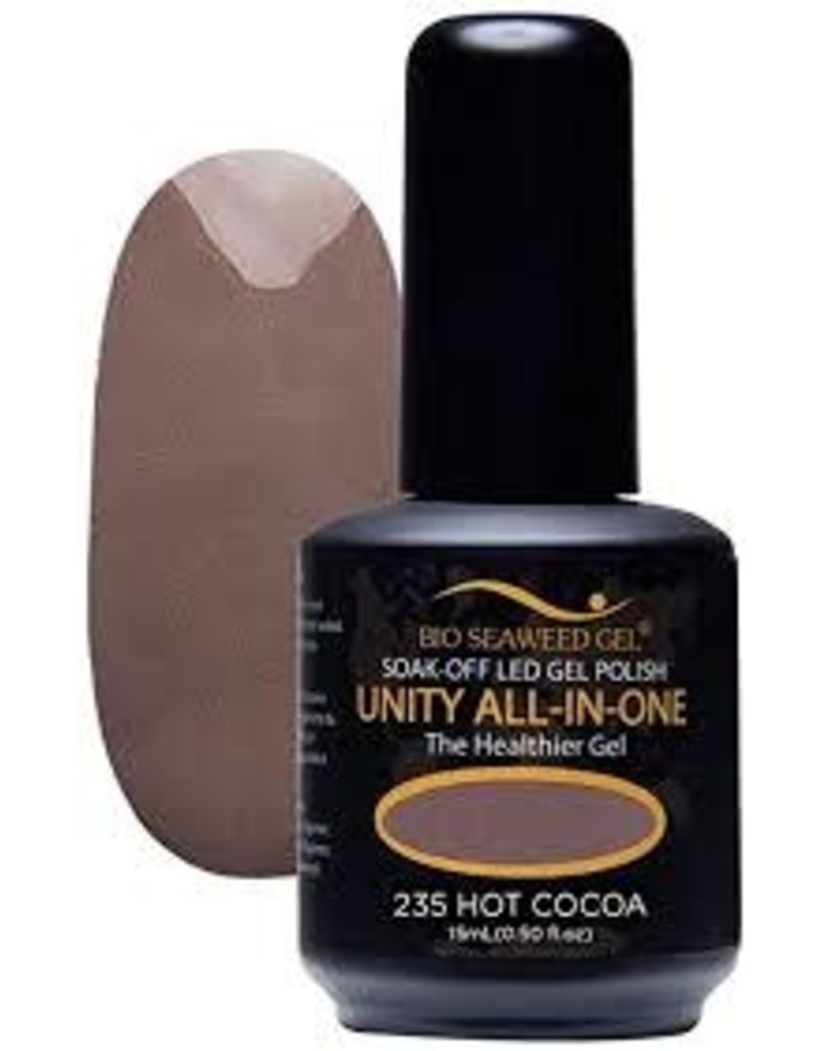BIOSEAWEED UNITY All-In-One Gel Polish 235 Hot Cocoa