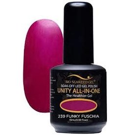 BIOSEAWEED UNITY All-In-One Gel Polish 239 Funky Fuschia