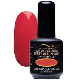 BIOSEAWEED UNITY All-In-One Gel Polish 246 Orange Crush