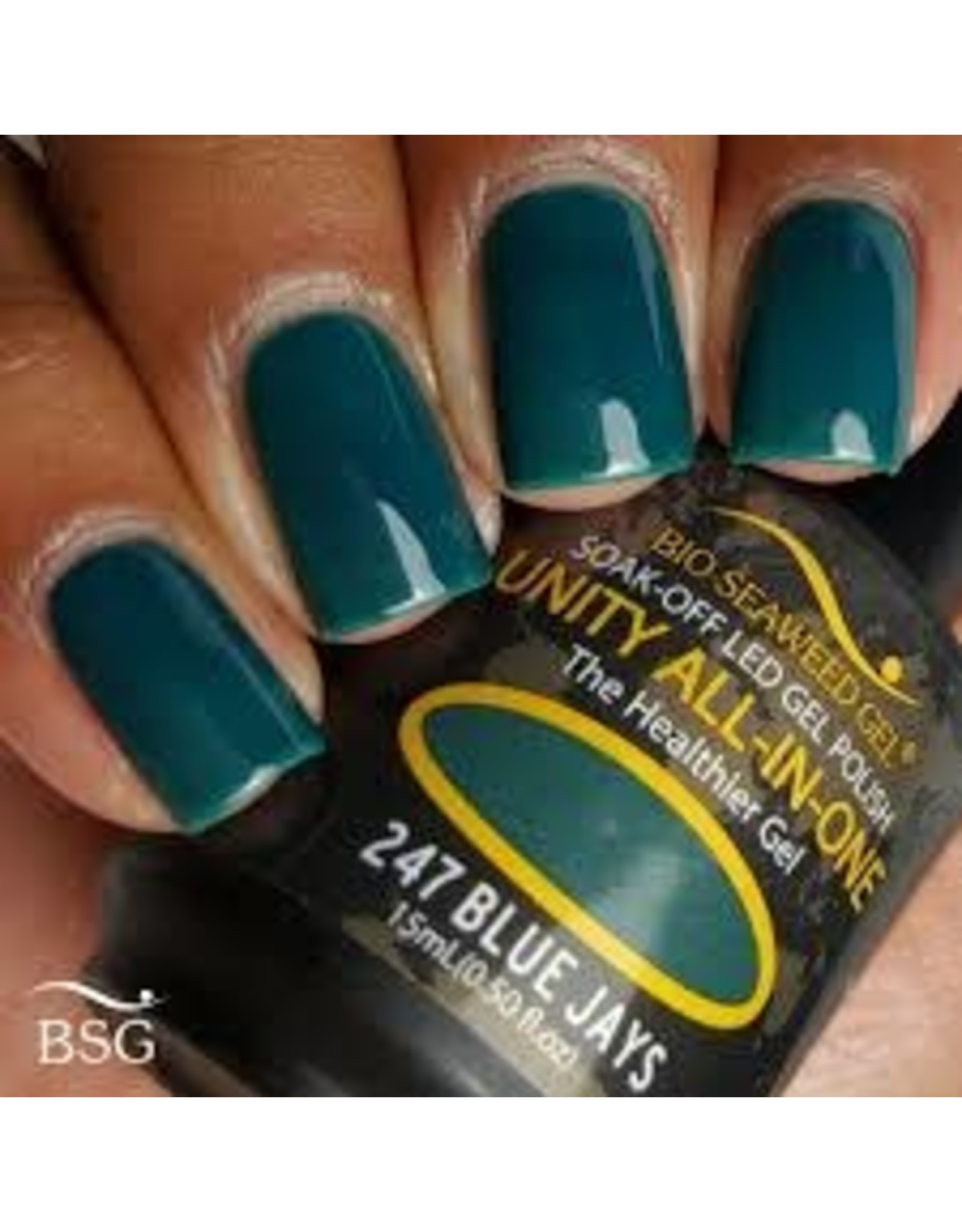 BIOSEAWEED UNITY All-In-One Gel Polish 247 Blue Jays