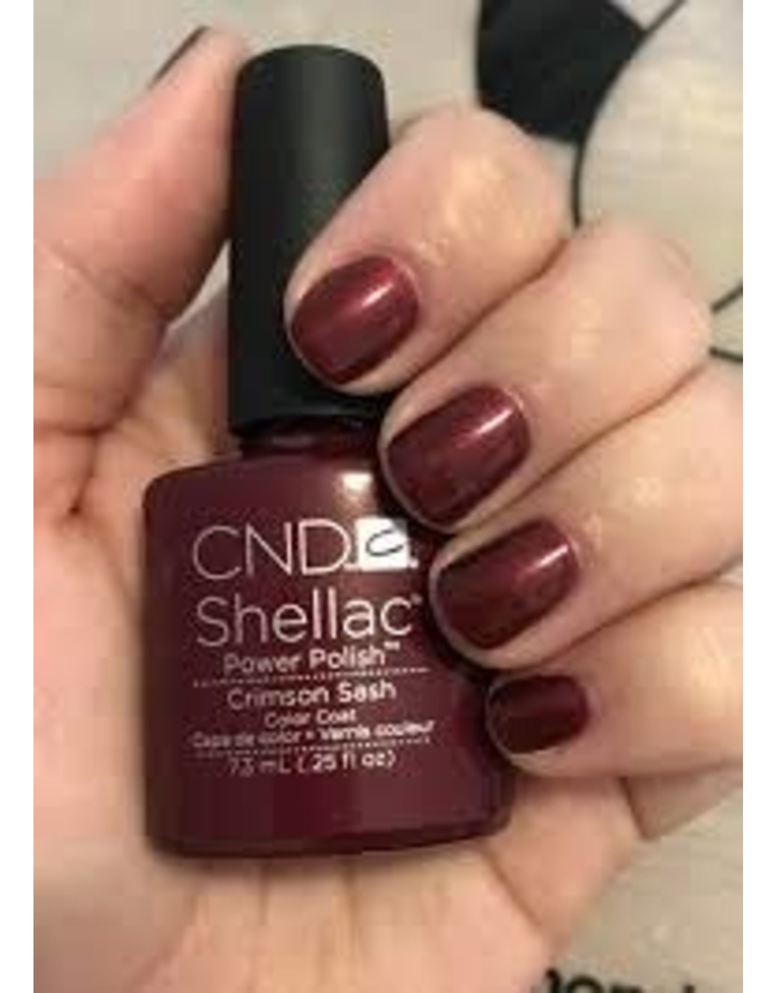 CND CND Shellac Crimson Sash