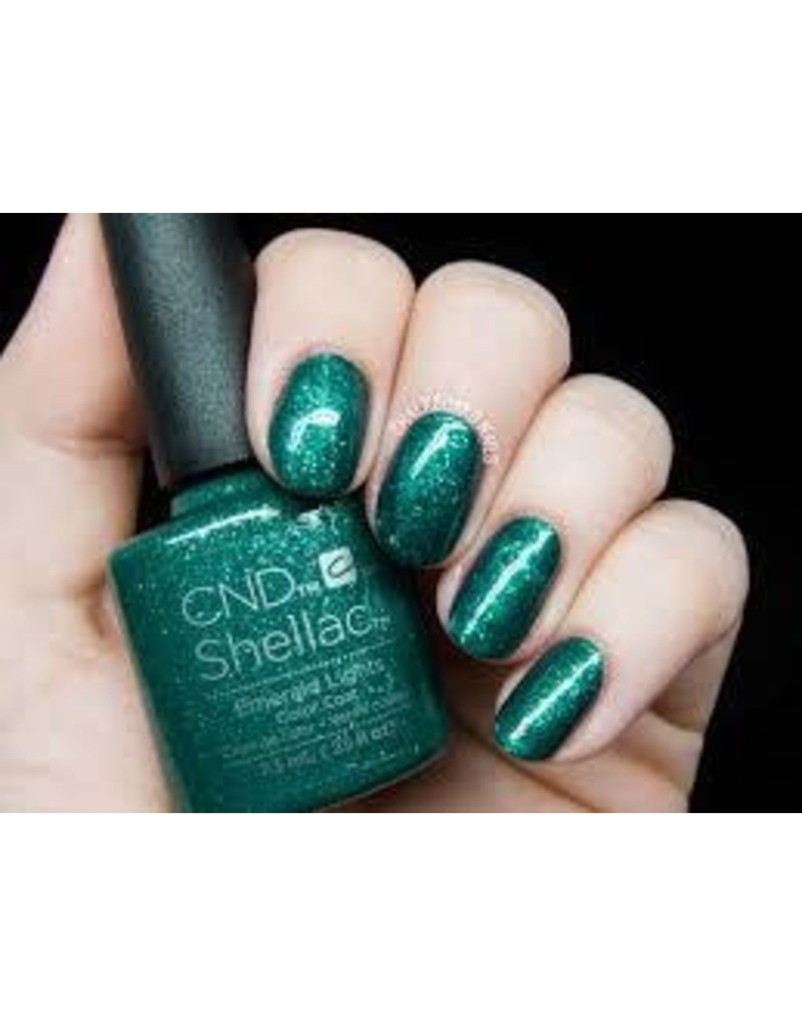 CND CND Shellac Emerald Lights