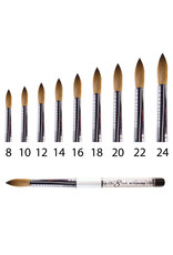 Acrylic Brush Kolinsky  Crystal #10