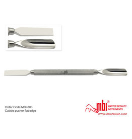 MBI-303 Cuticle Pusher Flat Edge