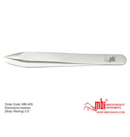 MBI-405 Electrolysis Tweezer (Body Waxing) Size 3.5″