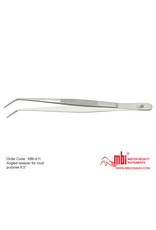 MBI-411 Angled tweezer for multi purpose Size 6.5″