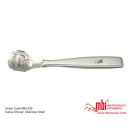 MBI-236 Callus Shaver Stainless Steel