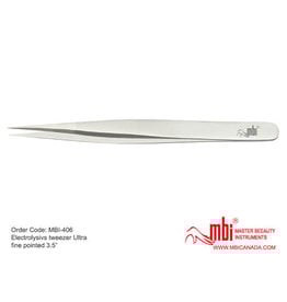 MBI-406 Electrolysis Tweezer  Pointed Size 3.5″