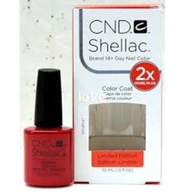 CND 2x CND Shellac wildfire 15ml