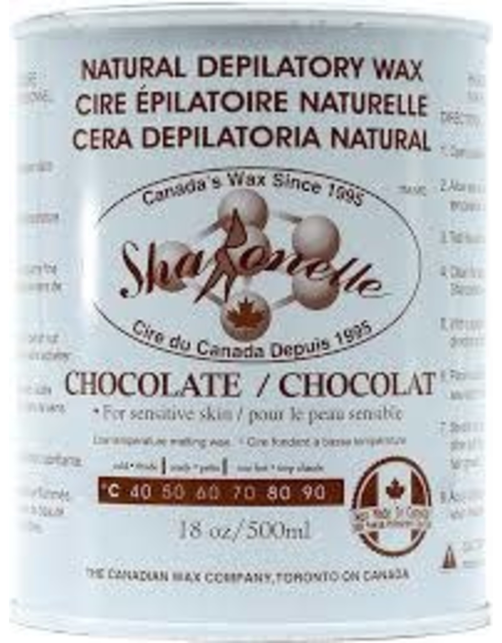 Sharonelle Natural Wax 500ml Chocolate