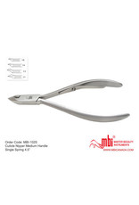 MBI MBI-102S Cuticle Nipper  Handle Single Spring
