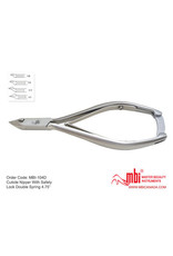 MBI-104D Cuticle Nipper Safety Lock Double Spring