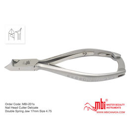 MBI-201S Nail Nipper Double Spring