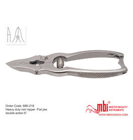 MBI-218 Heavy Duty Nail Nipper Flat Jaw