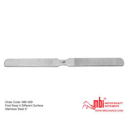 MBI-369 Foot Rasp   Stainless Steel Size 6″
