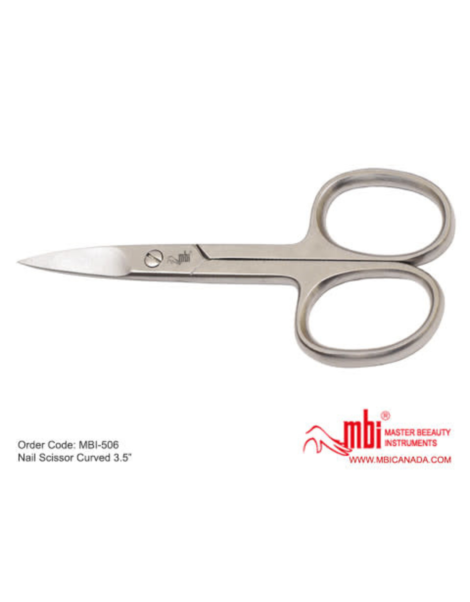 MBI-506 Nail Scissor Curved Size 3.5″