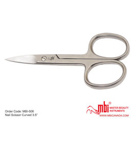 MBI-506 Nail Scissor Curved Size 3.5″