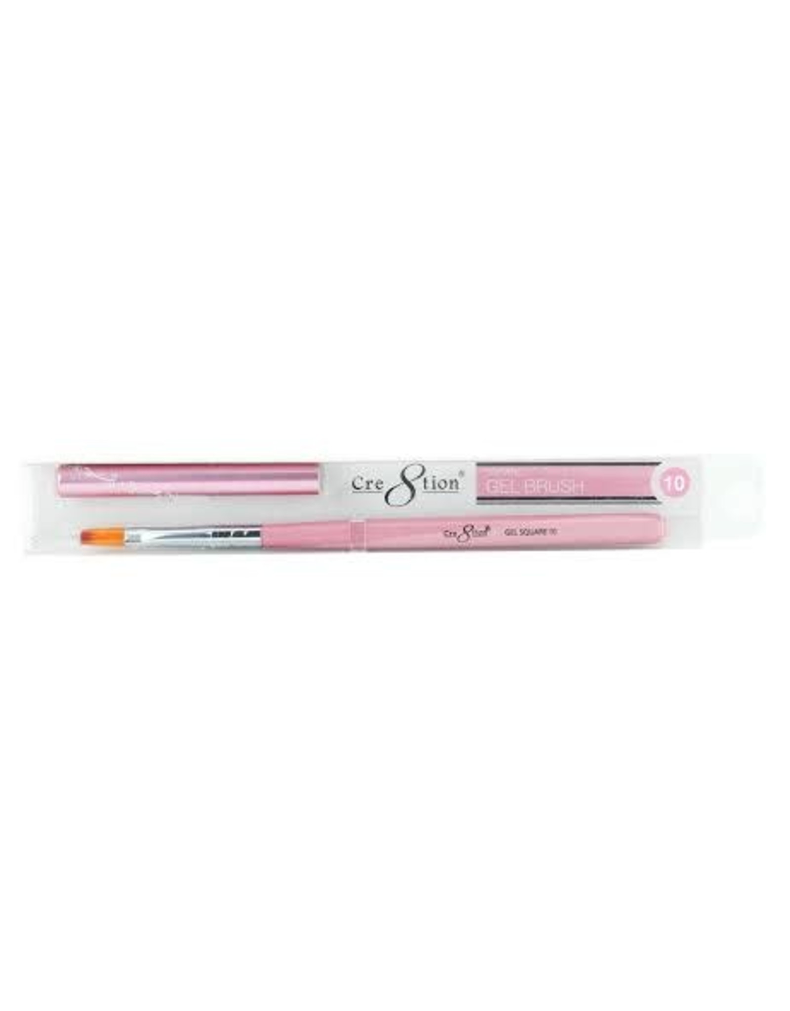 Gel Brush Square Cre8tion size 10