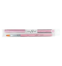 Gel Brush Square Cre8tion size 10 Pink