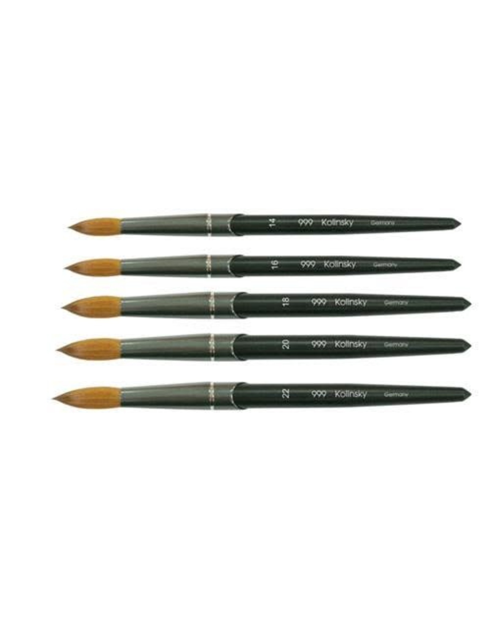 NAIL BRUSH #12  999 Titanium Handle