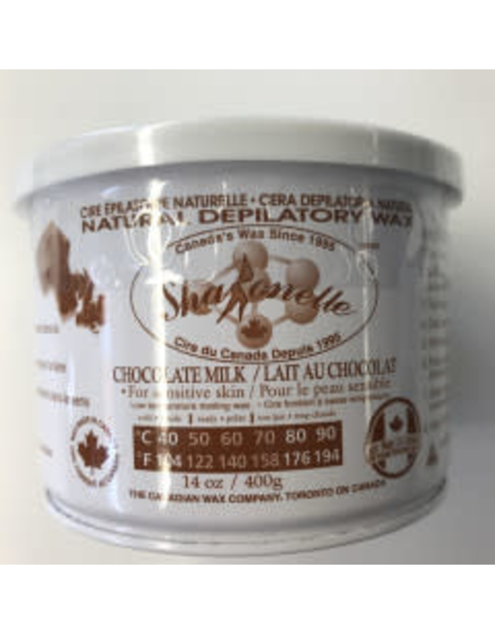 Sharonelle Natural Wax (14oz/400g) Chocolate Milk