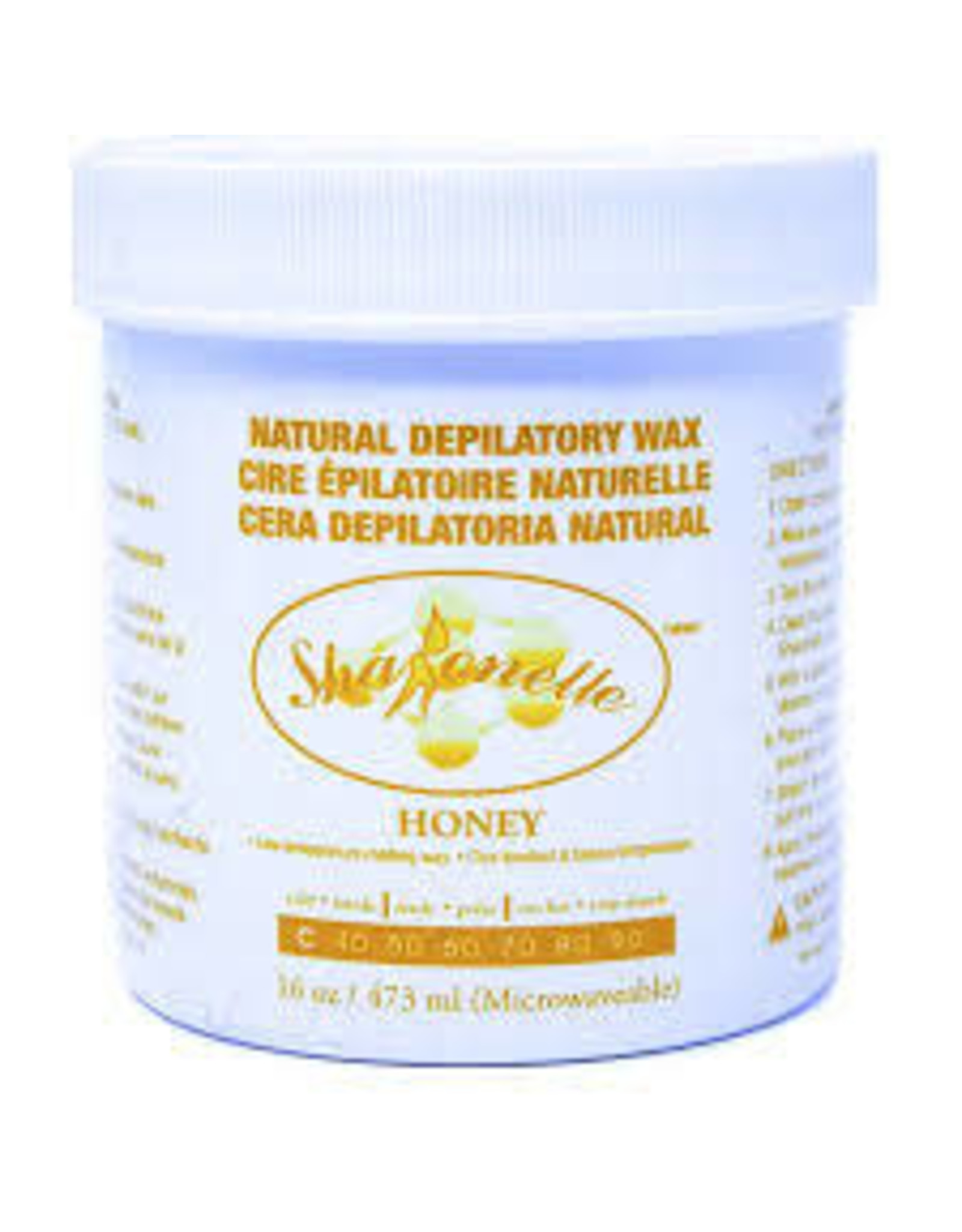 Sharonelle Natural Wax (16oz/473ml) Honey
