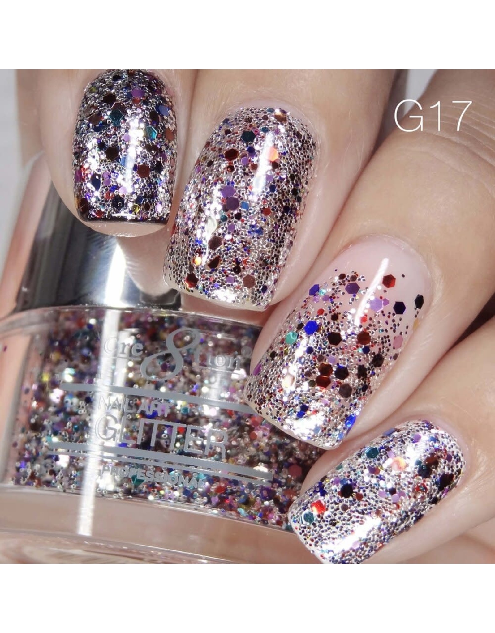Cre8tion Glitter  017 (0.5oz)