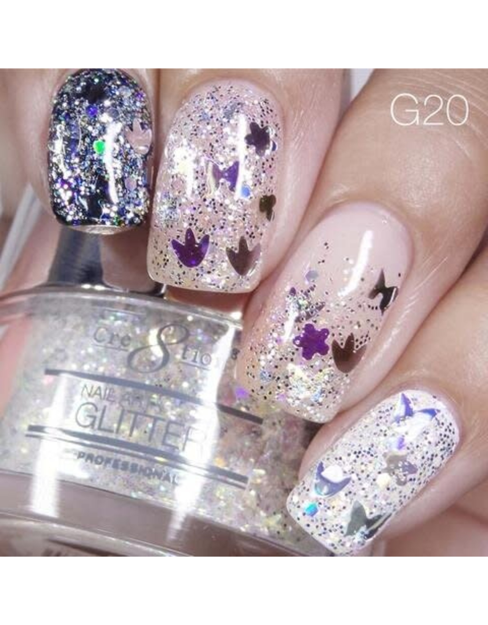 Cre8tion Glitter  020 (0.5oz)