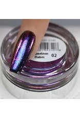 Chameleon Flakes Nail Art 02