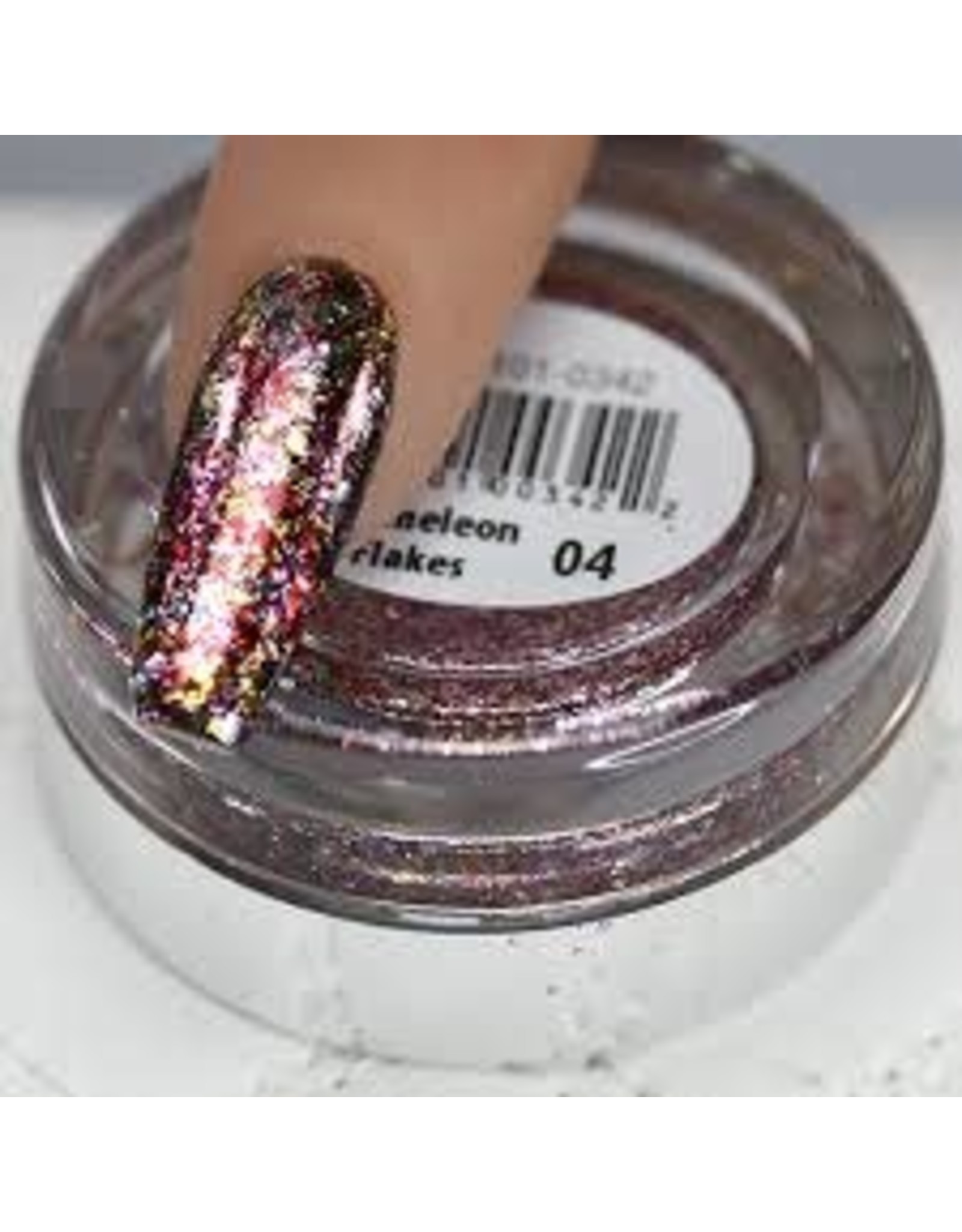 Chameleon Flakes Nail Art 04