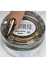 Chameleon Flakes Nail Art 05