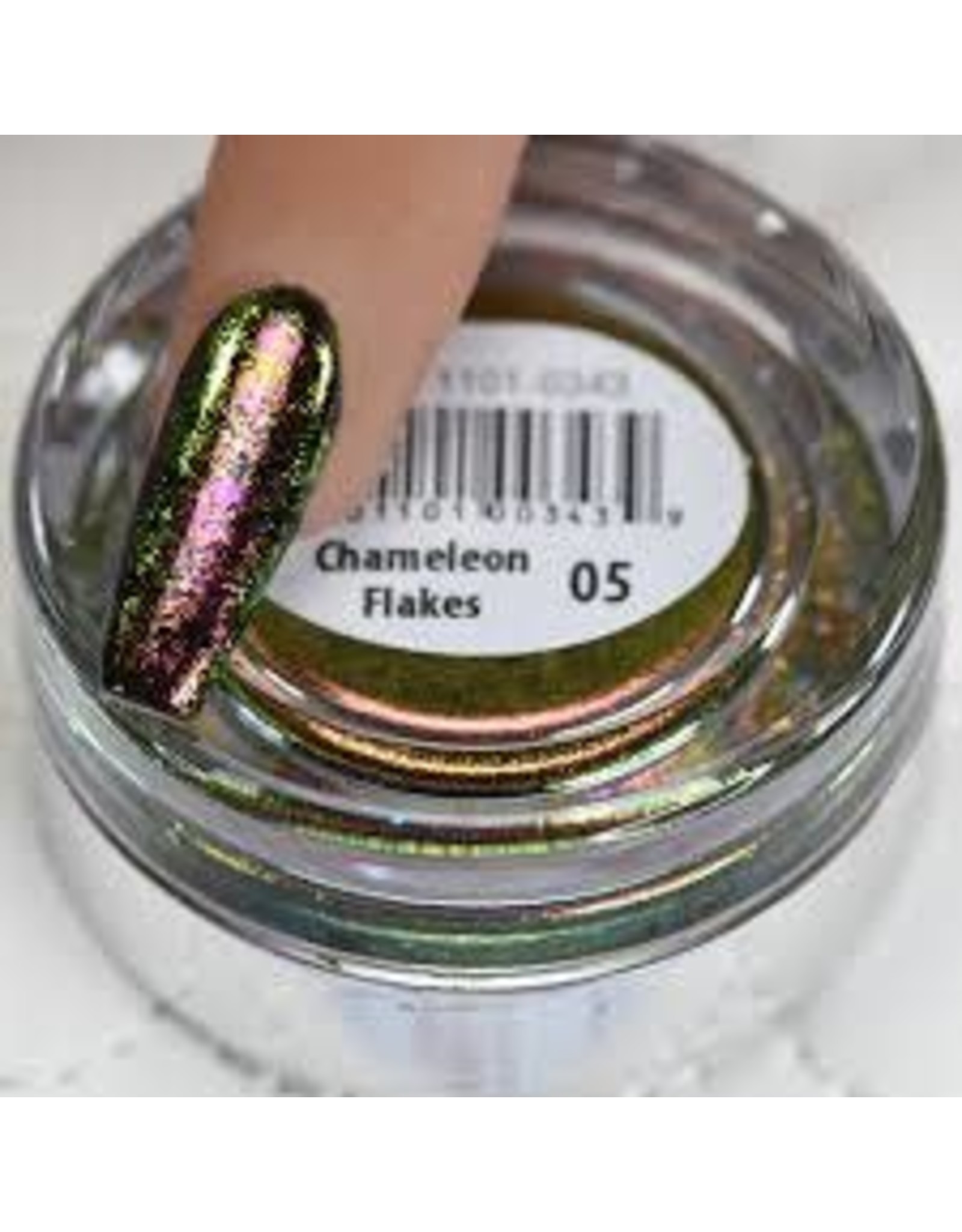 Chameleon Flakes Nail Art 05