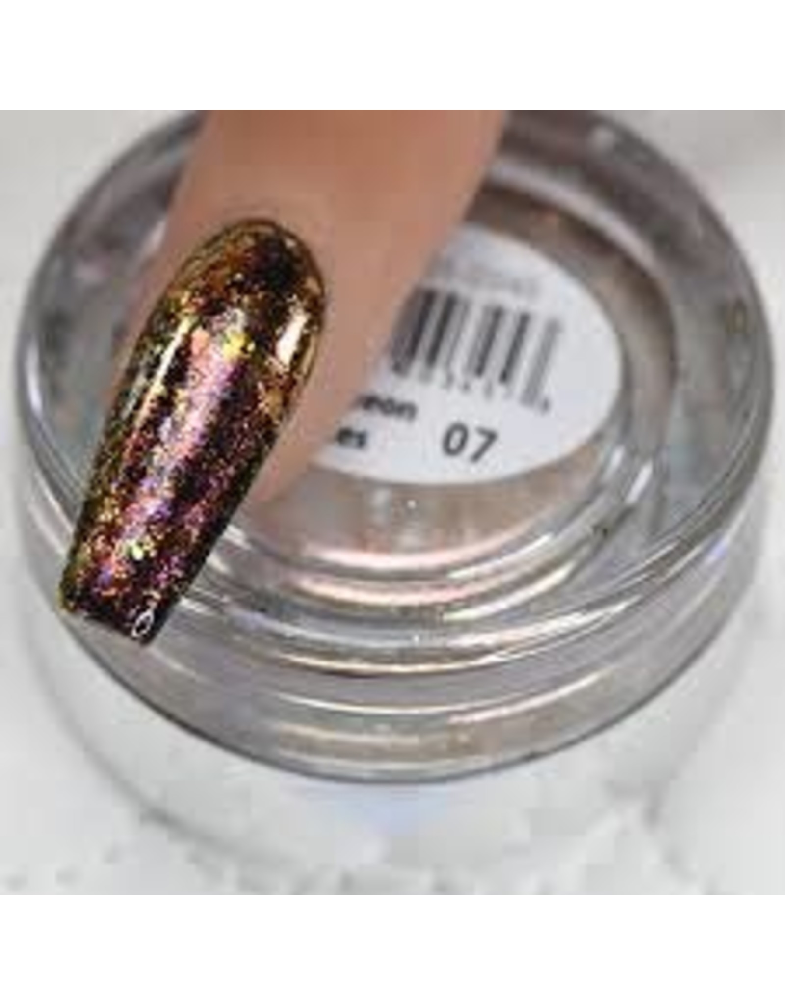 Chameleon Flakes Nail Art 07