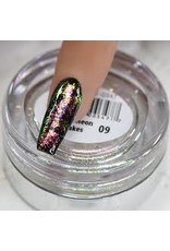 Chameleon Flakes Nail Art 09