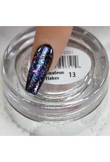 Chameleon Flakes Nail Art 13