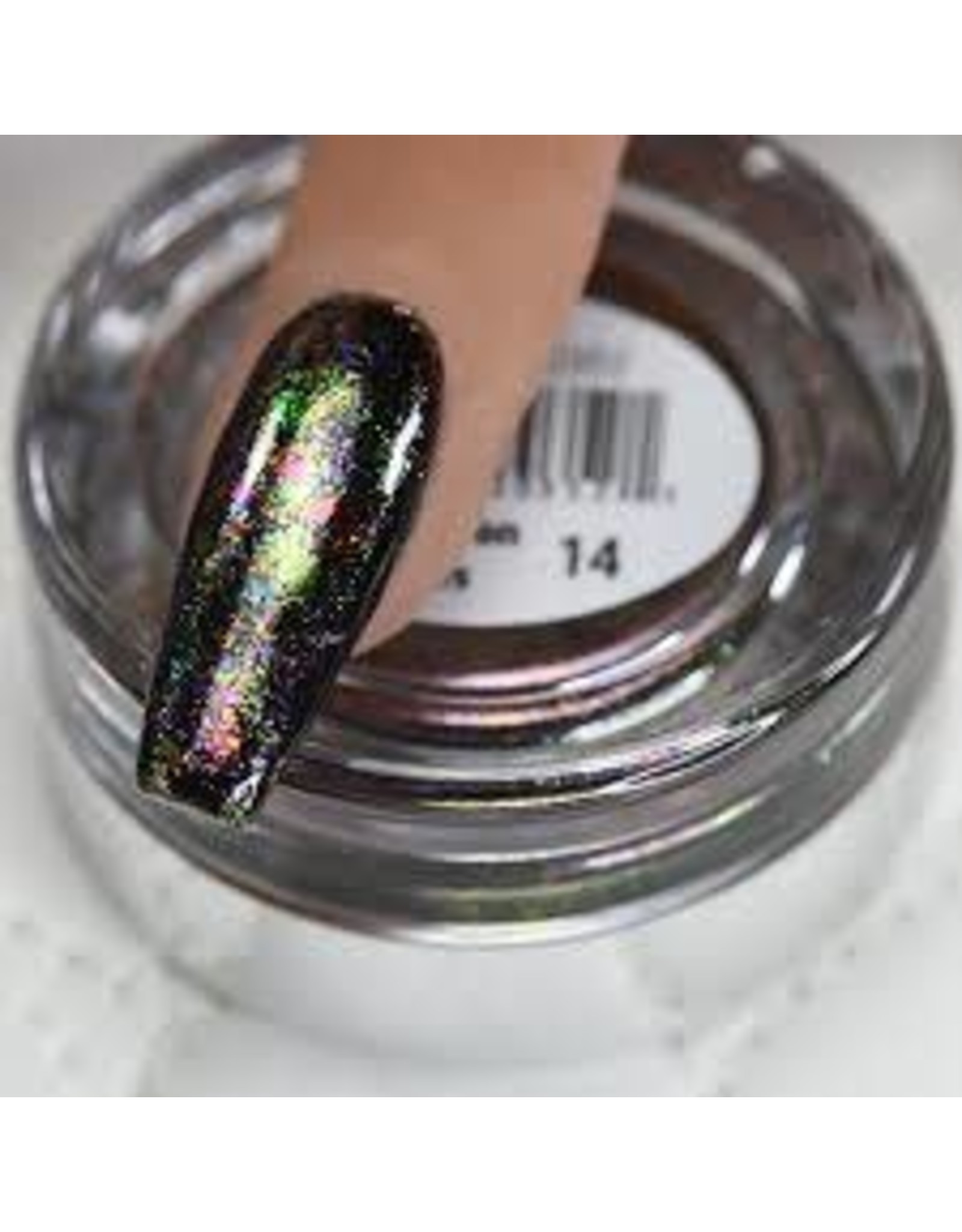 Chameleon Flakes Nail Art 14