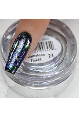 Chameleon Flakes Nail Art 23