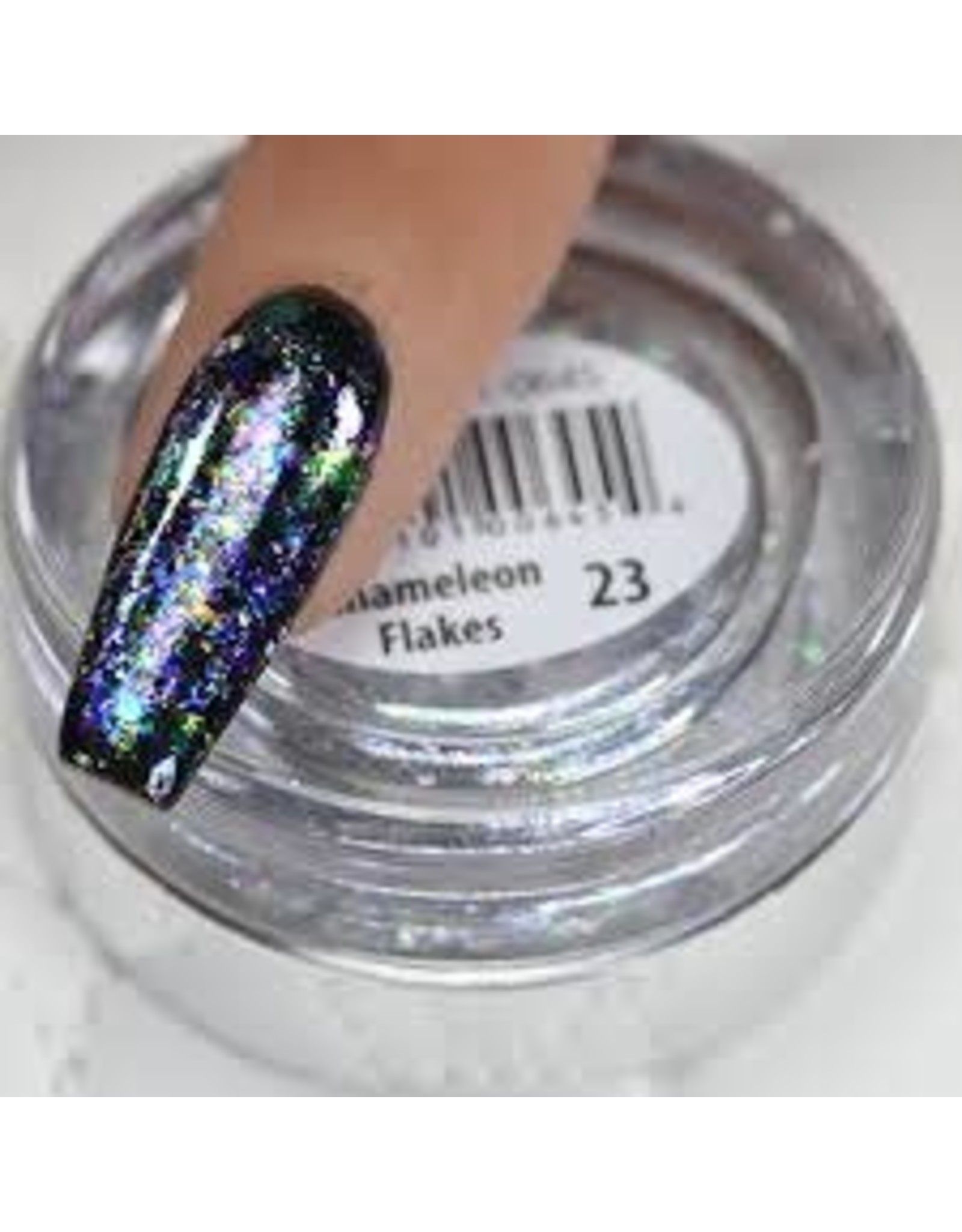 Chameleon Flakes Nail Art 23